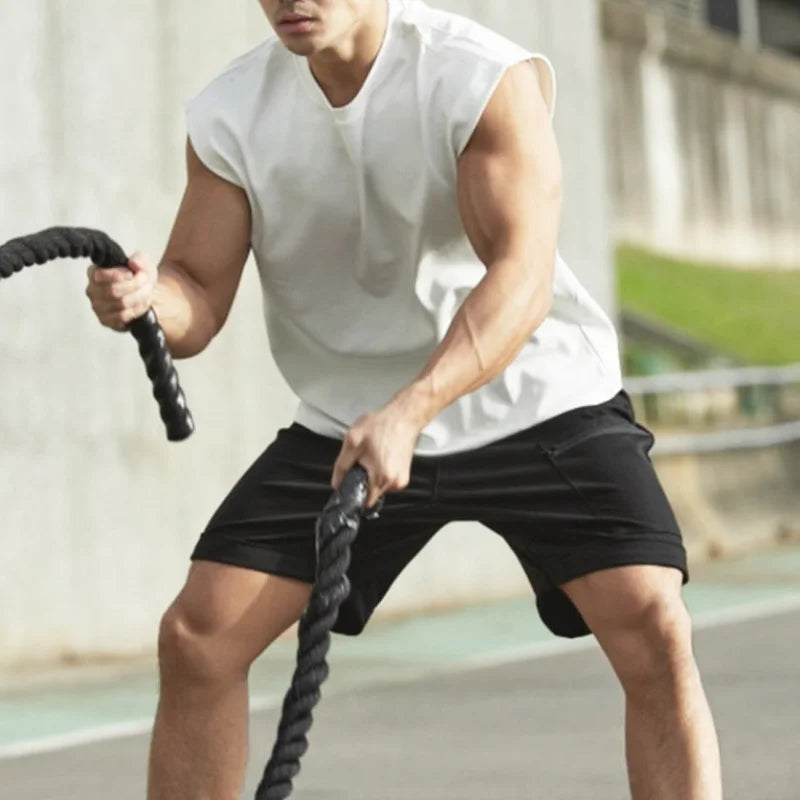 DRESS like US™ The Bodybuilder Sleeveless Training Tee