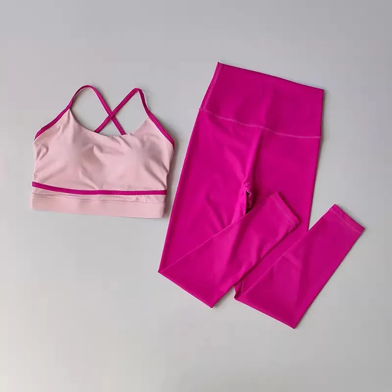DRESS like US™ Dual tone Yoga Set