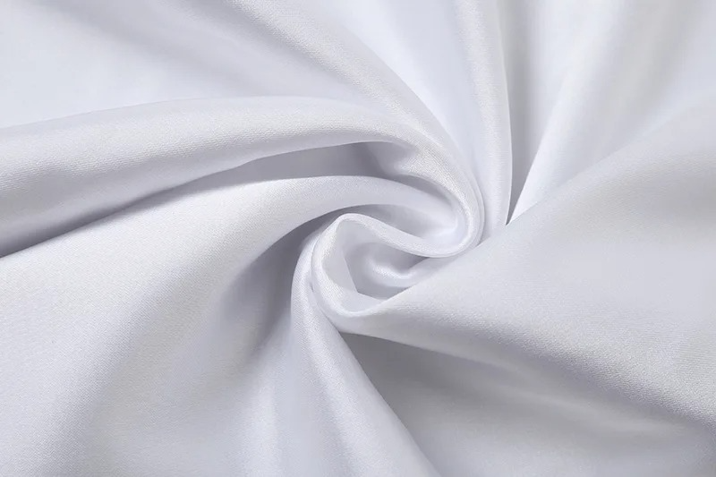 DRESS like US™ SilkMuse Lace Satin Dress with White Spaghetti Strap