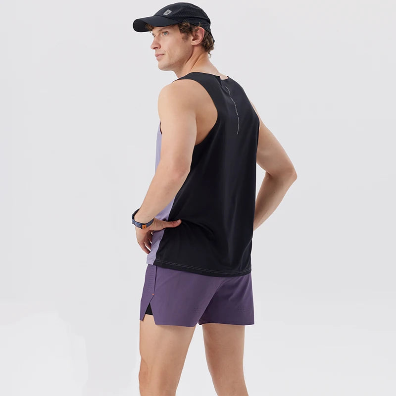 DRESS like US™ AeroCore Vest Set – Men’s Quick-Dry Running Tracksuit with Shorts