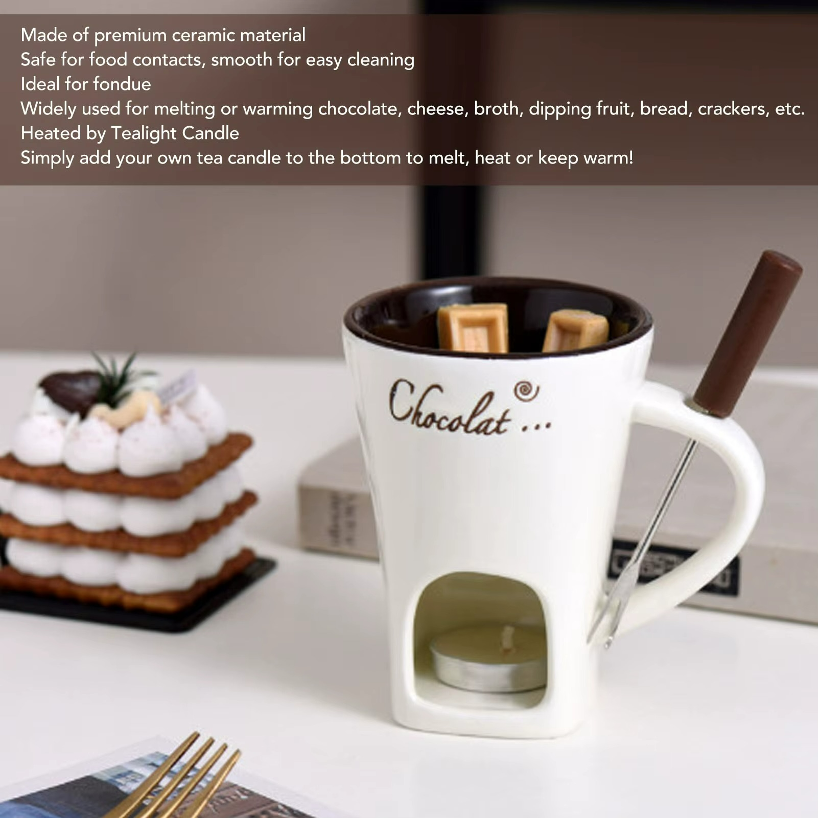 DRESS like US™ ChocoMelt™ Mini Fondue Set