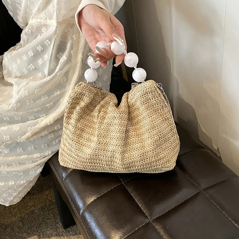 DRESS like US™ Rhea Straw Clutch – Mini Woven Crossbody Bag