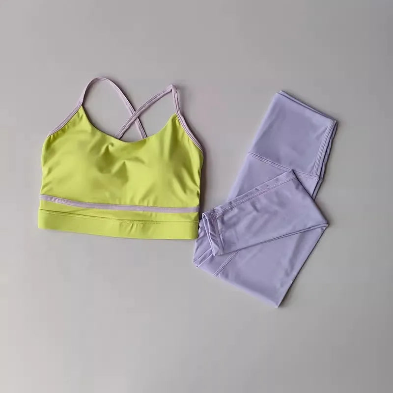 DRESS like US™ Dual tone Yoga Set