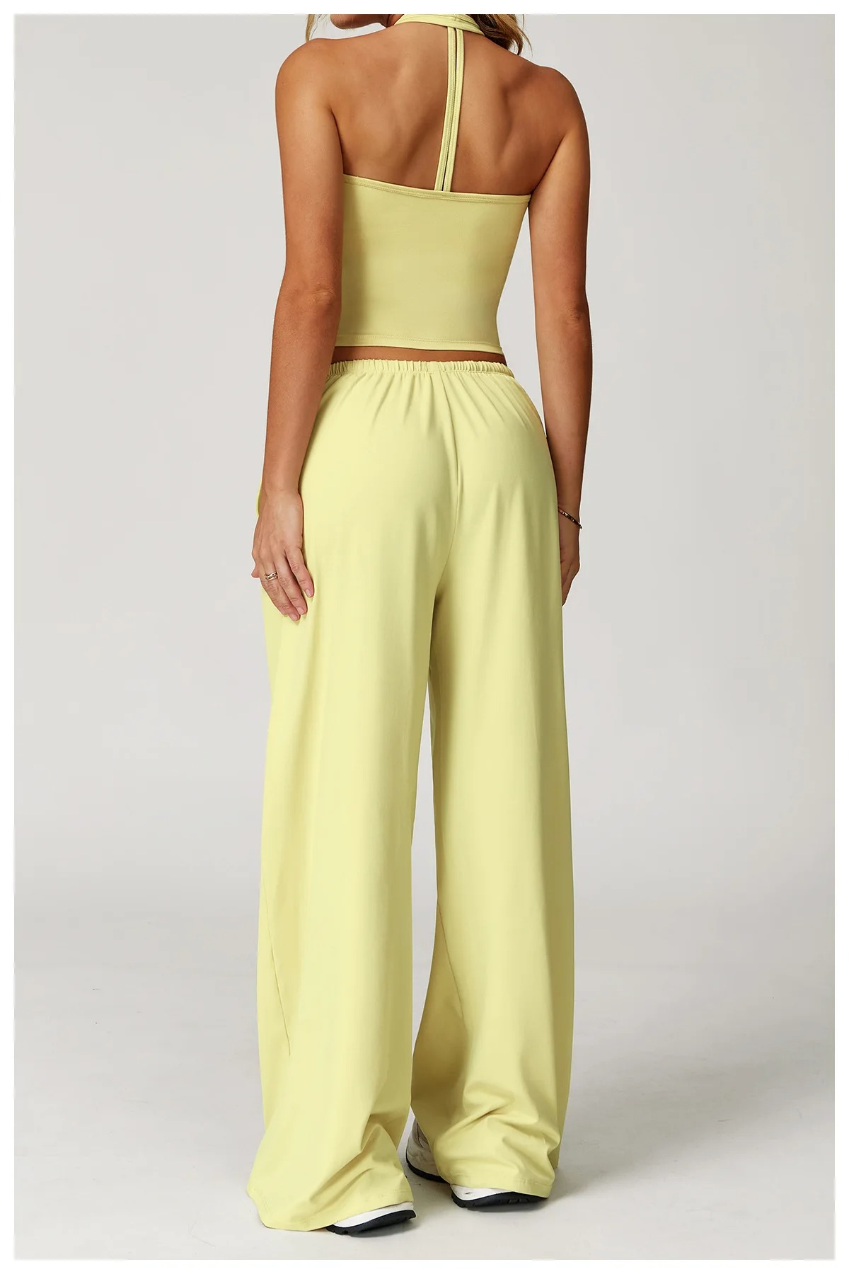 DRESS like US™ High-Waist Flared Yoga Pants with Pockets