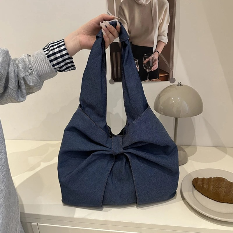 Dress like US™ Bow Denim Tote