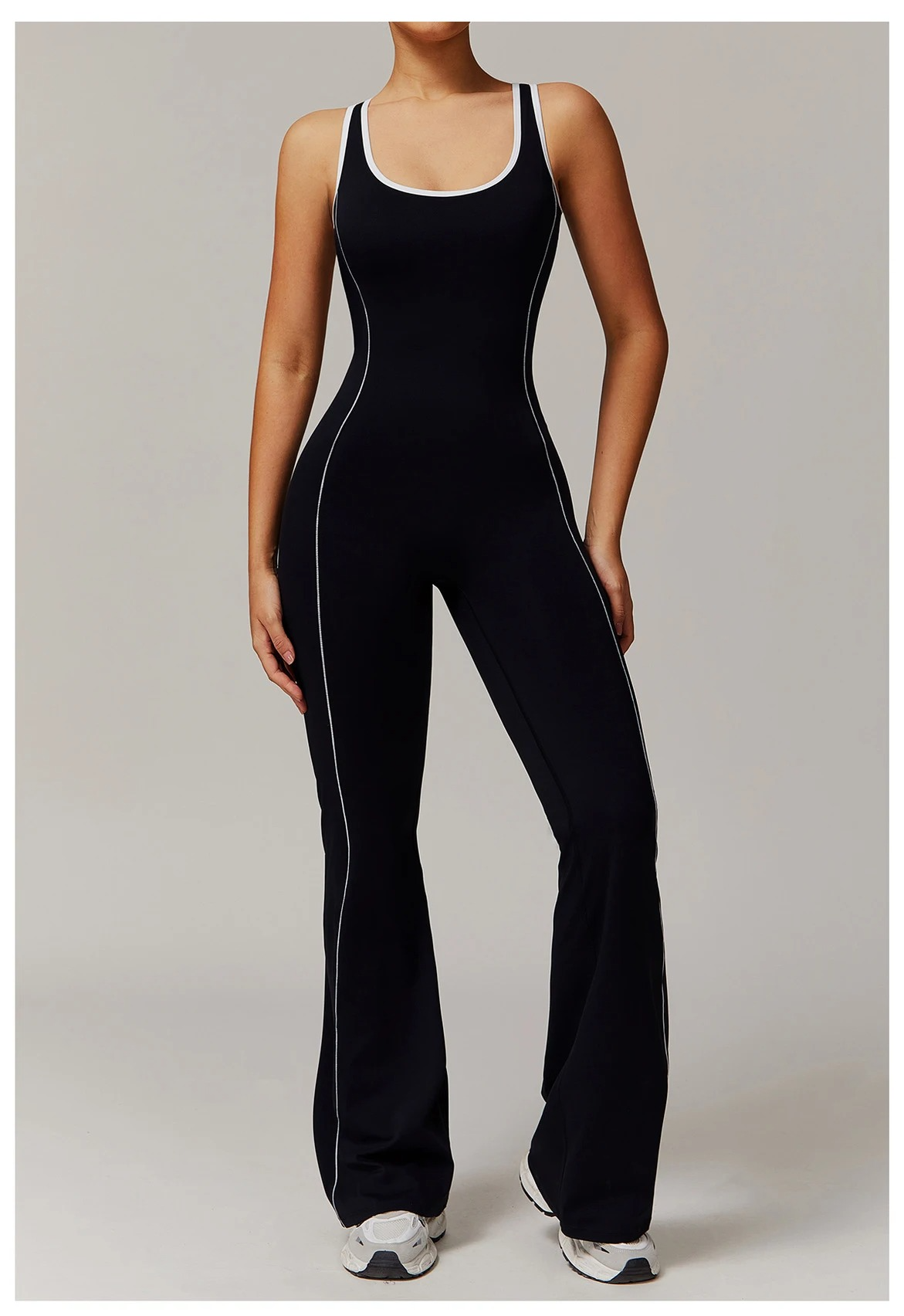 DRESS like US™ Sleeveless Open-Back Sports Jumpsuit