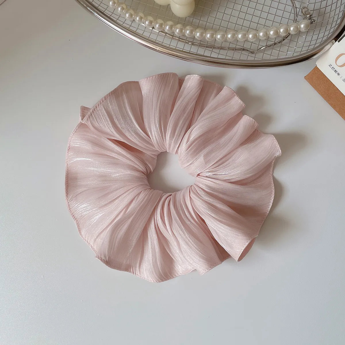 DRESS like US™ Chiffon Flower Scrunchie