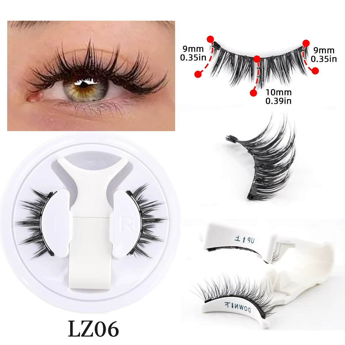 DRESS like US™ LuxeMag Magnetic Eyelash Set