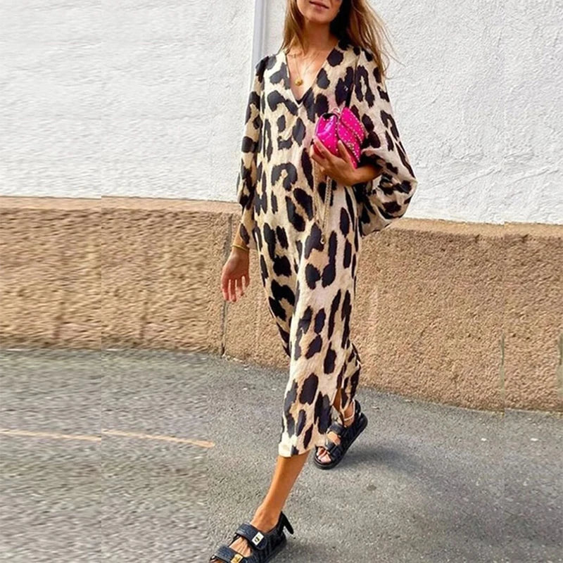 DRESS like US™ Bold Leopard Maxi