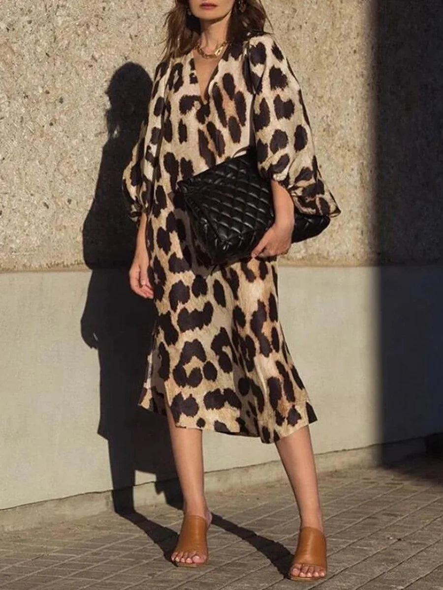 DRESS like US™ Bold Leopard Maxi