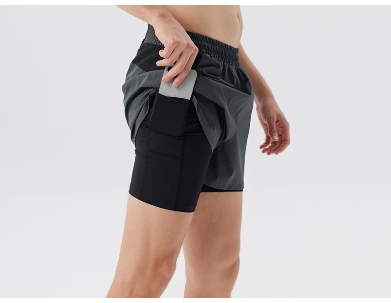 DRESS like US™ PulseCore Compression Shorts – Men’s Quick-Dry Running & Training Gear