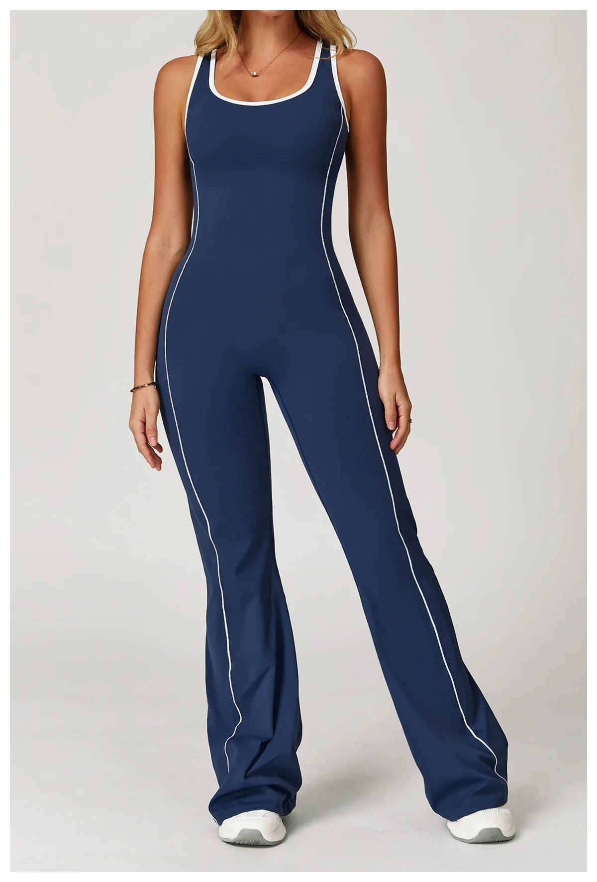 DRESS like US™ Sleeveless Open-Back Sports Jumpsuit