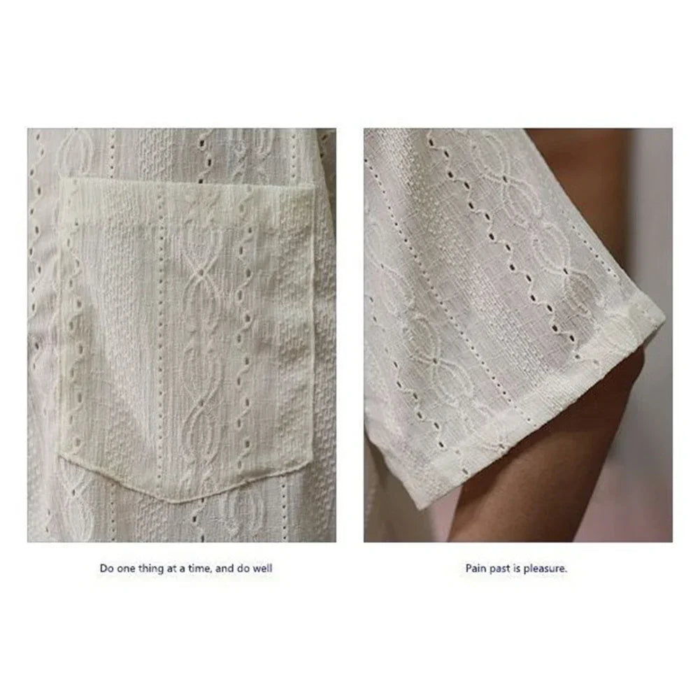 DRESS like US™ ZenWeave Hollow Shirt