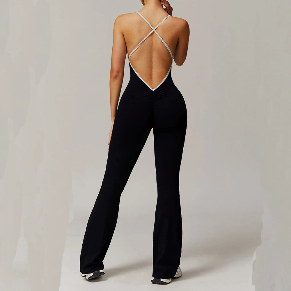 DRESS like US™ Elevate V back Jumpsuit